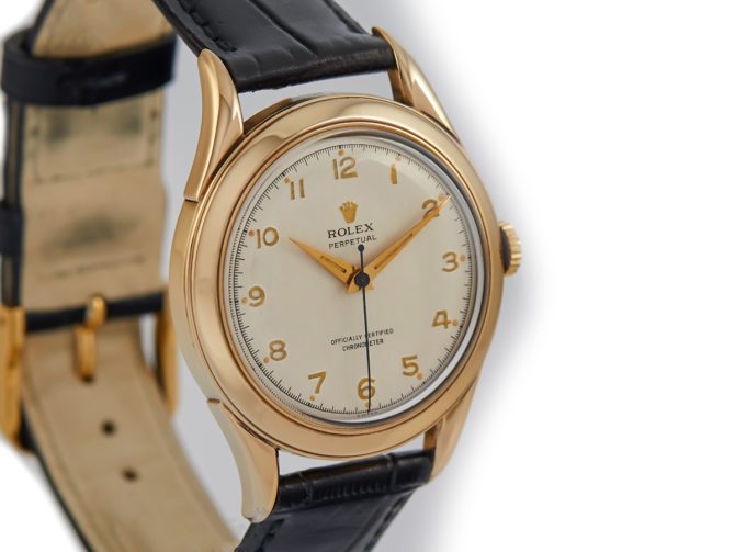 Rolex Perpetual Chronometer Automatic, Model Ref.04104, 9ct 1957 – Rare (10)