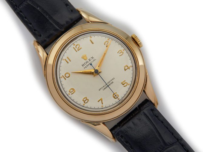 Rolex Perpetual Chronometer Automatic, Model Ref.04104, 9ct 1957 – Rare (11)