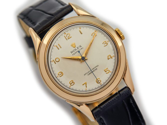 Rolex Perpetual Chronometer Automatic, Model Ref.04104, 9ct 1957 – Rare (12)