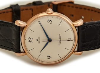 Rolex Precision Chronometer 18ct Pink Gold, 1943