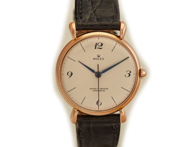 Rolex Precision Chronometer 18ct Pink Gold, 1943 (8)
