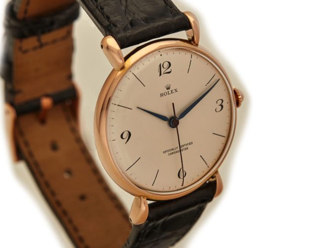 Rolex Precision Chronometer 18ct Pink Gold, 1943 (10)