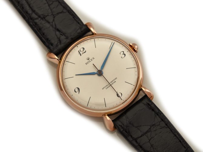 Rolex Precision Chronometer 18ct Pink Gold, 1943 (11)