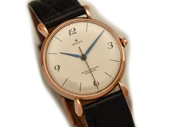 Rolex Precision Chronometer 18ct Pink Gold, 1943 (12)
