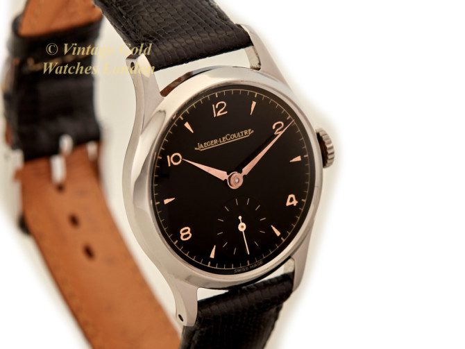 Jaeger-LeCoultre Steel, Black Explorer Dial, 1946 (5)