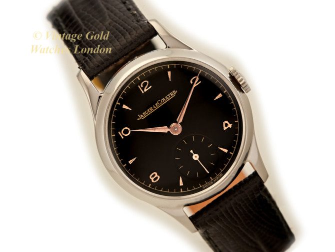 Jaeger-LeCoultre Steel, Black Explorer Dial, 1946 (1)