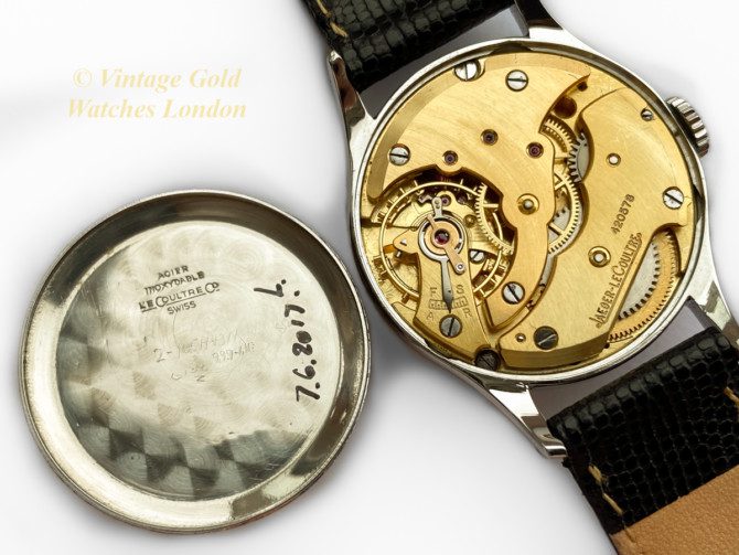 Jaeger-LeCoultre Steel, Black Explorer Dial, 1946 (23)