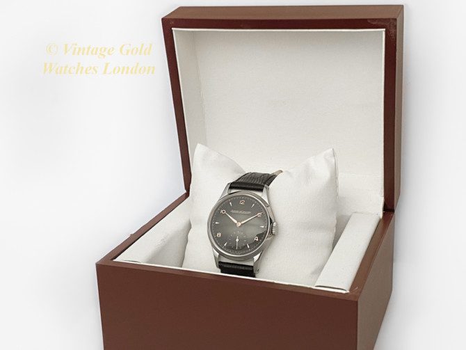 Jaeger-LeCoultre Steel, Black Explorer Dial, 1946 (25)