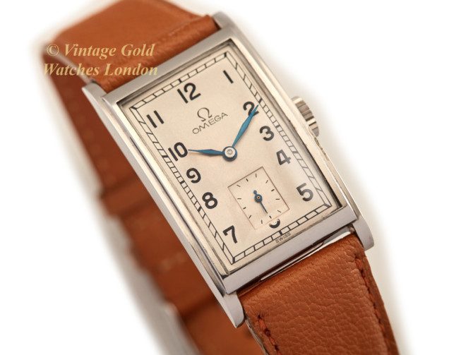 Omega Cal.17T 14ct Curvex Steel Case, 1936 (3)