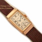 Rolex Cal.360 HW 18ct Pink Gold, Hooded Lugs, Art-Deco Dial, 1935 mobile navigation (11)