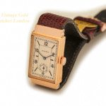 Rolex Cal.360 HW 18ct Pink Gold, Hooded Lugs, Art-Deco Dial, 1935 mobile navigation (15)