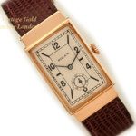 Rolex Cal.360 HW 18ct Pink Gold, Hooded Lugs, Art-Deco Dial, 1935 mobile navigation (1)