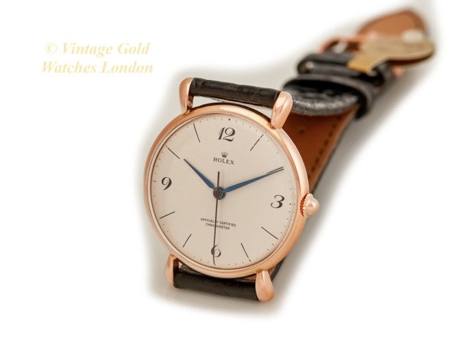 Rolex Precision Chronometer 18ct Pink Gold, 1943 (26)