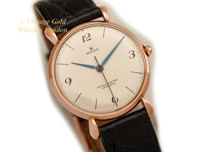Rolex Precision Chronometer 18ct Pink Gold, 1943 (18)