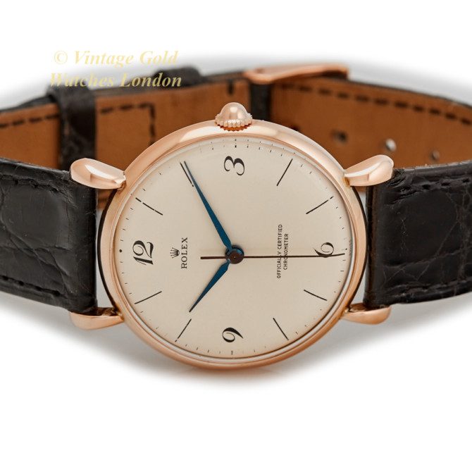 Rolex Precision Chronometer 18ct Pink Gold, 1943 (44)