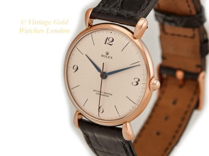 Rolex Precision Chronometer 18ct Pink Gold, 1943 (24)