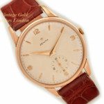 Zenith Cal.126-6 18ct Pink Gold 36mm Oversize 1956 mobile navigation (16)