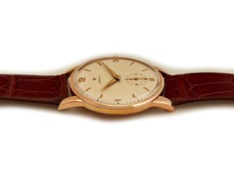 Zenith Cal.126-6 18ct Pink Gold 36mm Oversize 1956