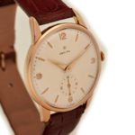 Zenith Cal.126-6 18ct Pink Gold 36mm Oversize 1956 mobile navigation (11)