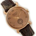 Charles Nicolet Tramelan 18ct Pink Gold 1950s mobile navigation (1)