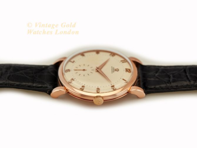 Omega Automatic 18ct Pink Gold 1946 Oversize 37.5mm (9)