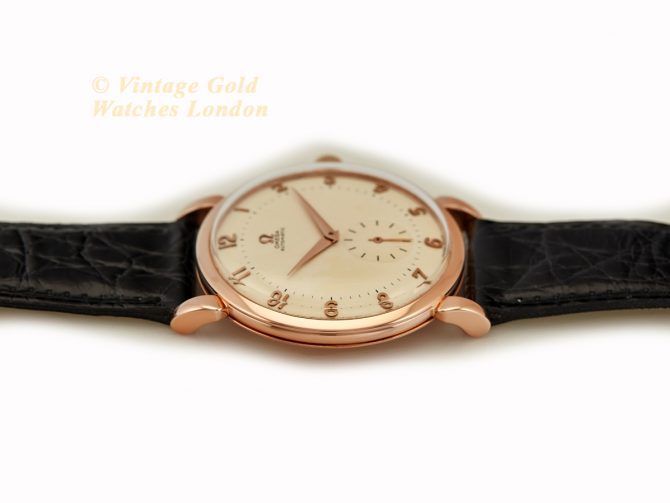 Omega Automatic 18ct Pink Gold 1946 Oversize 37.5mm (10)