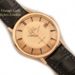 Omega Constellation Cal.561 18ct Pink Gold, Pie-Pan Dial, 1966 mobile navigation (15)