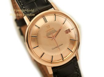 Omega Constellation Cal.561 18ct Pink Gold, Pie-Pan Dial, 1966