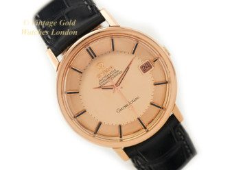 Omega Constellation Cal.561 18ct Pink Gold, Pie-Pan Dial, 1966 - hover
