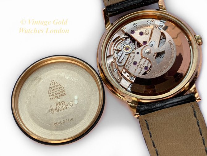 Omega Constellation Cal.561 18ct Pink Gold, Pie-Pan Dial, 1966 (23)