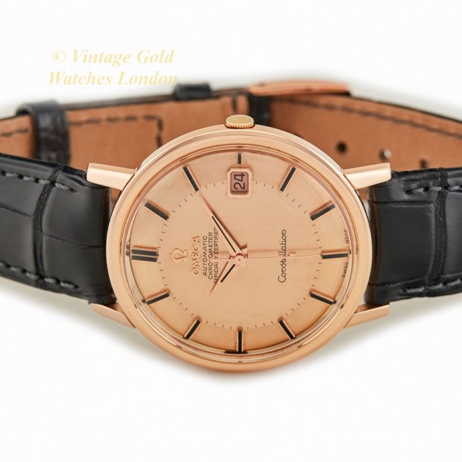 Omega Constellation Cal.561 18ct Pink Gold, Pie-Pan Dial, 1966 (29)