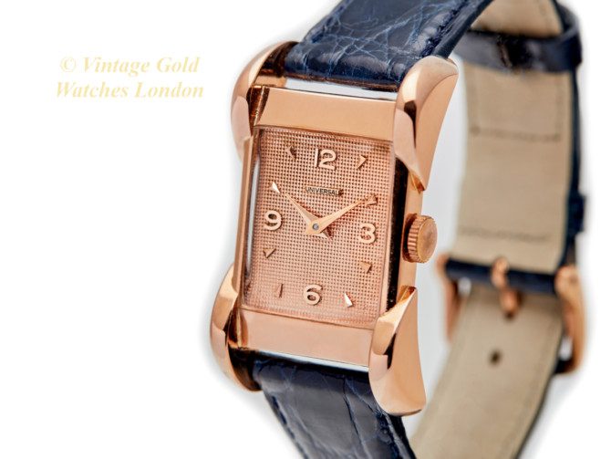 Universal Geneve Cal.240 18ct Pink Gold 1939 (9)