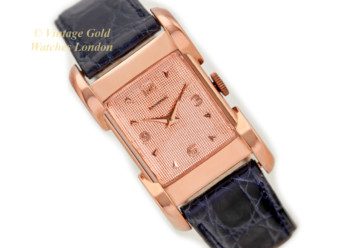 Vintage Universal Geneve 18ct Pink Gold Watch 1968 UG645-29