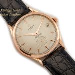 Universal Geneve Cal.138C Bumper Automatic, 18ct Pink Gold, 1953 Oversize 37.5mm mobile navigation (15)