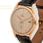 Universal Geneve Cal.138C Bumper Automatic, 18ct Pink Gold, 1953 Oversize 37.5mm mobile navigation (9)