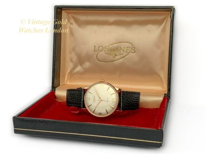 Longines Cal.380 Automatic 18ct Pink Gold 1959 Oversize (40)