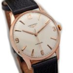 Longines Cal.380 Automatic 18ct Pink Gold 1959 Oversize mobile navigation (1)