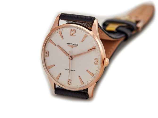 Longines Cal.380 Automatic 18ct Pink Gold 1959 Oversize (2)