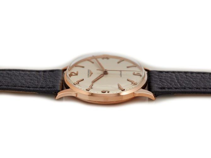 Longines Cal.380 Automatic 18ct Pink Gold 1959 Oversize (4)