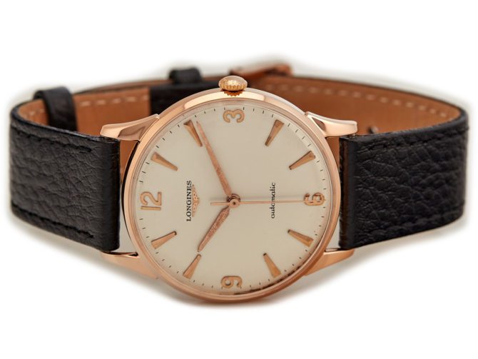 Longines Cal.380 Automatic 18ct Pink Gold 1959 Oversize (6)