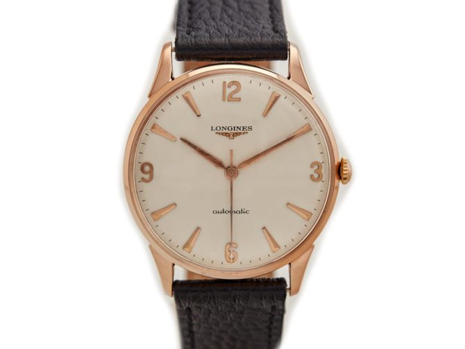 Longines Cal.380 Automatic 18ct Pink Gold 1959 Oversize (10)