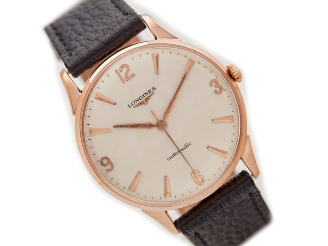 Longines Cal.380 Automatic 18ct Pink Gold 1959 Oversize (8)