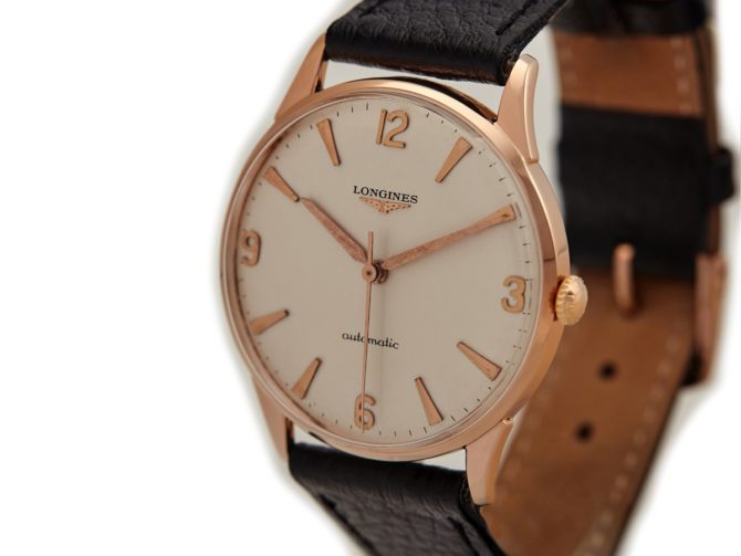 Longines Cal.380 Automatic 18ct Pink Gold 1959 Oversize (11)