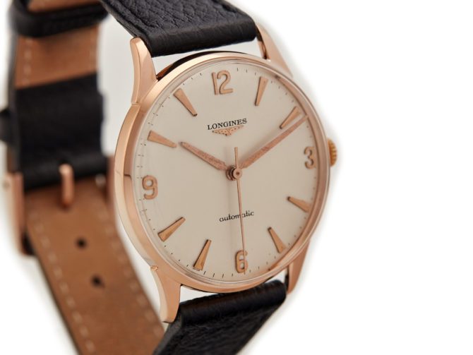 Longines Cal.380 Automatic 18ct Pink Gold 1959 Oversize (12)