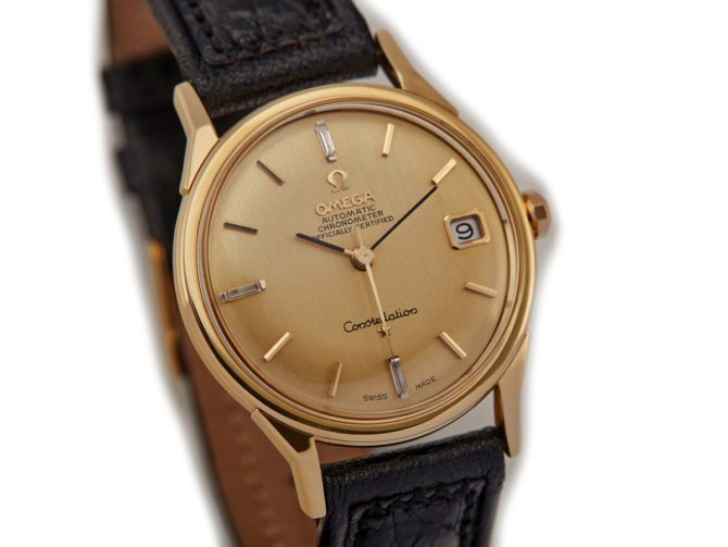 Omega Constellation Cal.564 18ct 1966 Original Baguette Diamond Dial (1)