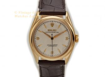 Rolex Oyster Perpetual Bubbleback 9ct 1953 Explorer