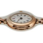 Ladies Porcelain Dial 9ct Pink Gold Cocktail Watch 1909 mobile navigation (5)