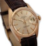 Rolex Oyster Perpetual Date 18ct 1972 Original Unrestored Dial mobile navigation (12)