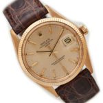 Rolex Oyster Perpetual Date 18ct 1972 Original Unrestored Dial mobile navigation (2)