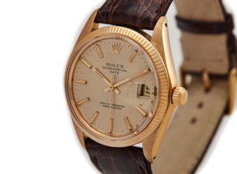 Rolex Oyster Perpetual Date 18ct 1972 Original Unrestored Dial